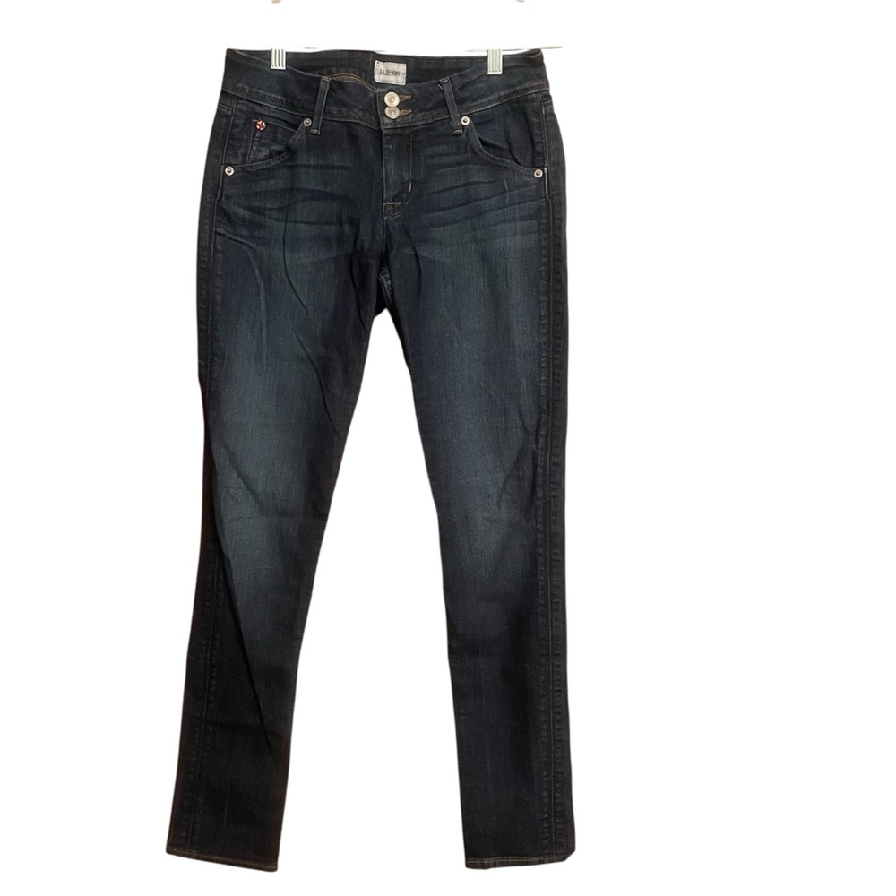 Hudson Colin Flap Skinny Jeans Women's Dark Blue Jeans Size 28